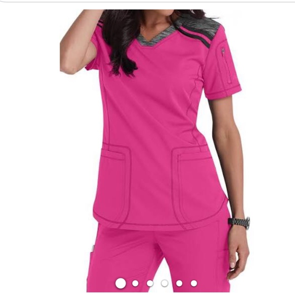 Dickies Dynamix Women's V-Neck scrub top